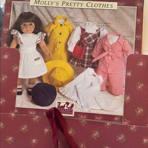 AMERICAN DOLL WARDROBE & DRESS PATTERNS COMPLETE AND UNCUT IN ORIGINAL ENVELOPE